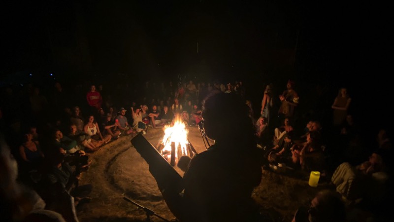 sivani mata round the sacred fire